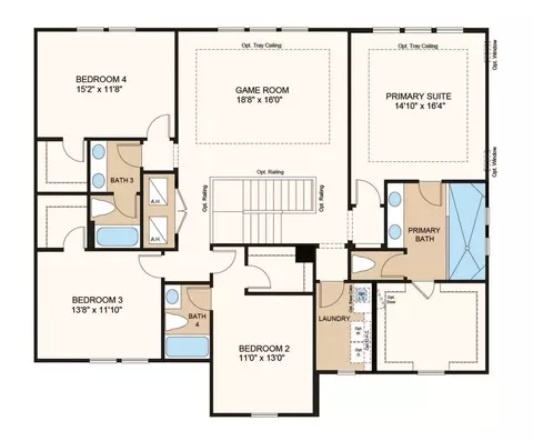 Floorplan - 13610 Cornerstone Way, Parrish, FL 34219 photo 3 of 3