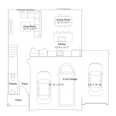 Floorplan - 703 Erickson Ln, Buffalo, MN 55313 photo 1 of 3