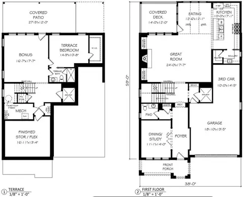 Floorplan - 3410 Commander Cv #STE B5, Suwanee, GA 30024 photo 1 of 2