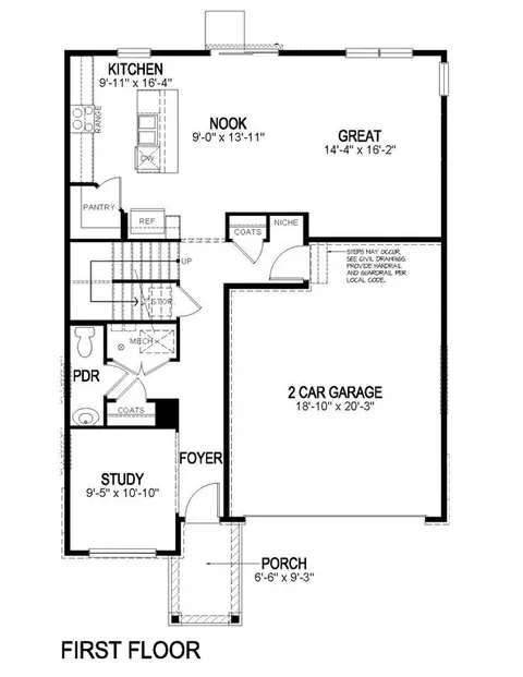 Floorplan - 18101 Coppermallow Trl, Parker, CO 80134 photo 1 of 1