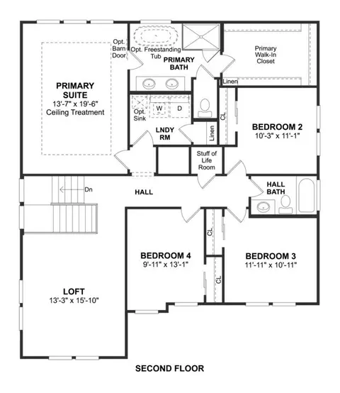 Floorplan - 129 Patterson Ct, Middletown, DE 19709 photo 2 of 3