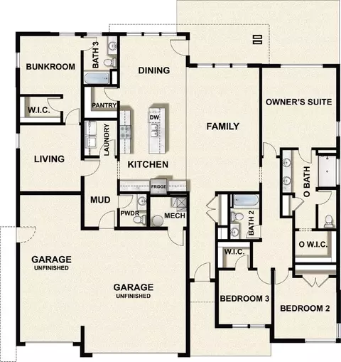 Floorplan - 345 S 400 E, Ivins, UT 84738 photo 1 of 1