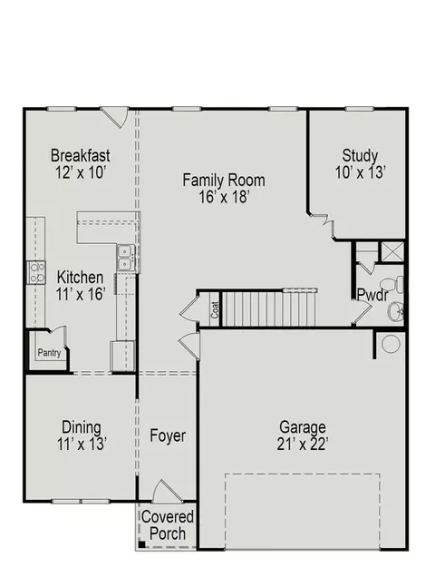 Floorplan - 23 Cheshire Downs Ct, Smithfield, NC 27577 photo 1 of 2