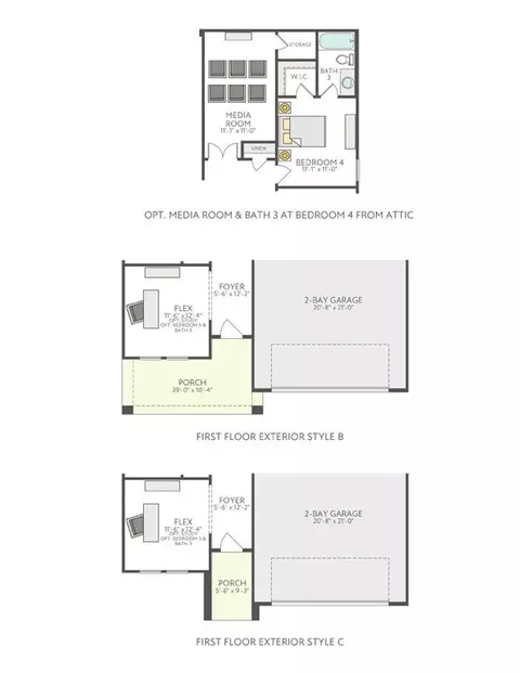 Floorplan - 10925 Amistad Ln, Manor, TX 78653 photo 4 of 5