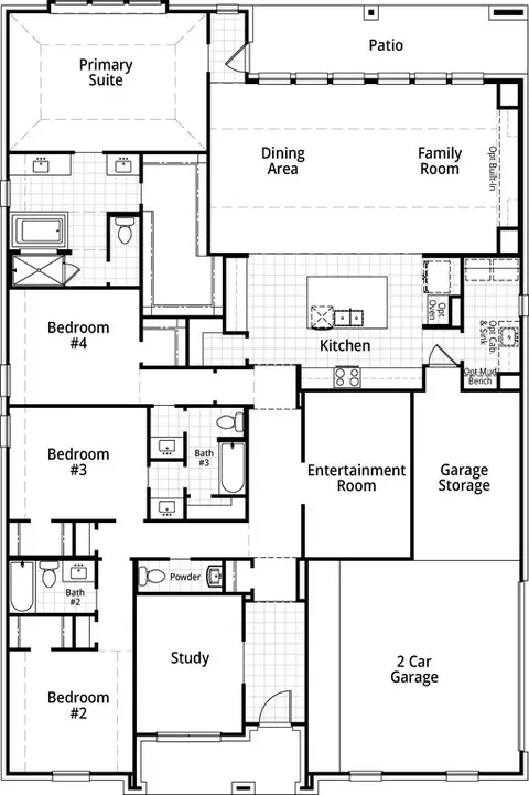 Floorplan - 3761 Long Stem St, Venus, TX 76084 photo 1 of 1