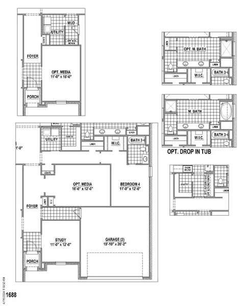 Floorplan - 4805 Triadic Ln, Prosper, TX 75078 photo 2 of 2