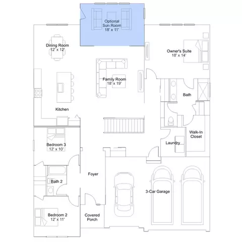 Floorplan - 1110 Reeves St, Elburn, IL 60119 photo 2 of 5