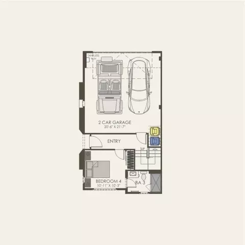Floorplan - 128 Bridle Dr, Burbank, CA 91506 photo 1 of 3