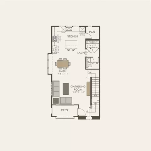 Floorplan - 128 Bridle Dr, Burbank, CA 91506 photo 2 of 3