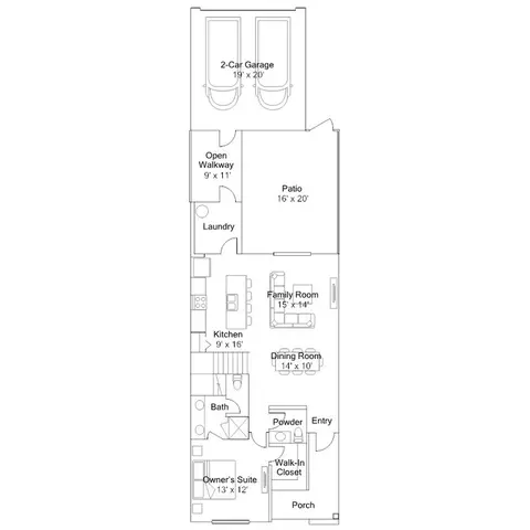 Floorplan - 5553 Ronin Dr, Saint Cloud, FL 34771 photo 1 of 2