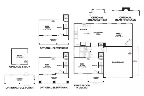 Floorplan - 3443 Bluejay Ridge Dr, Powell, OH 43065 photo 1 of 2