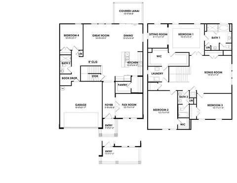 Floorplan - 6045 SW 46th Dr, Gainesville, FL 32608 photo 1 of 1
