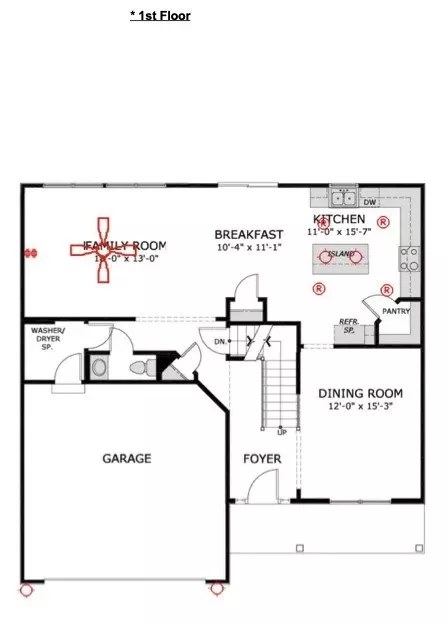 Floorplan - 4609 Bella Terra Dr, Arnold, MO 63010 photo 1 of 1