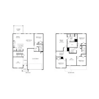Floorplan - 158 Gilded Eagle Ave, Clayton, NC 27520 photo 1 of 1