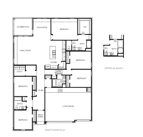 Floorplan - 1004 Switchgrass Ct, Sealy, TX 77474 photo 1 of 1