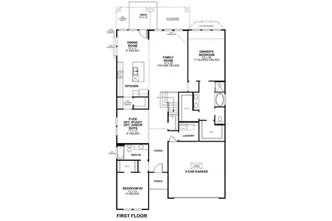 Floorplan - 2704 Fork Way, Celina, TX 75009 photo 2 of 4