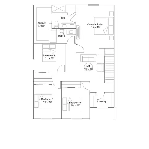 Floorplan - 980 Braxstyn Way W, Madera, CA 93636 photo 2 of 2