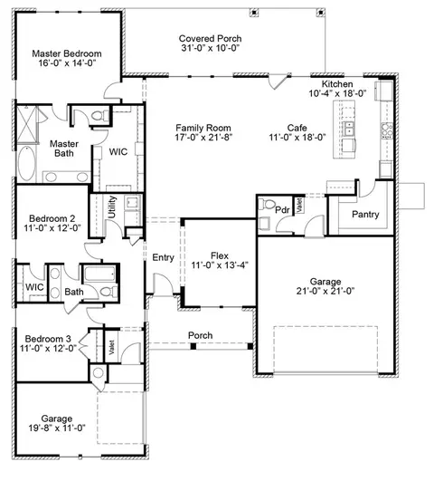 Floorplan - 7201 E Oakland St, Broken Arrow, OK 74014 photo 1 of 1