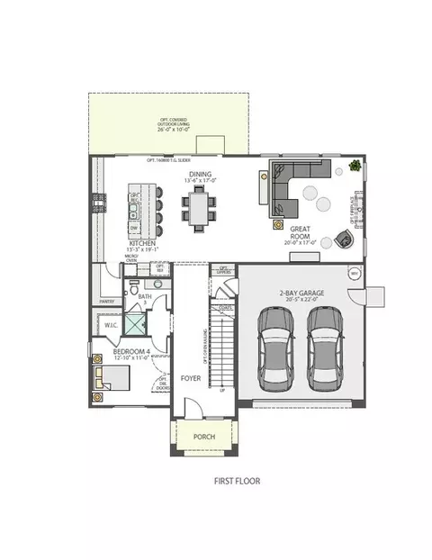 Floorplan - 8097 Blue River Dr, Vallejo, CA 94591 photo 1 of 3