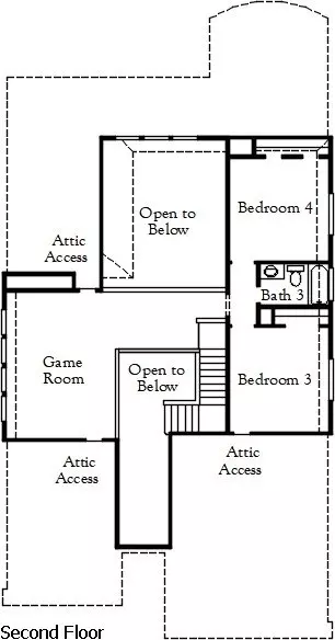 Floorplan - 407 Aztec Cave Dr, New Caney, TX 77357 photo 2 of 2
