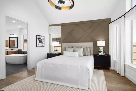 Bedroom - 407 Aztec Cave Dr, New Caney, TX 77357 photo 2 of 15