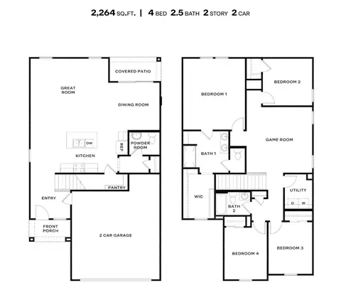 Floorplan - 12293 E Morris Carson Dr, Vail, AZ 85641 photo 1 of 1