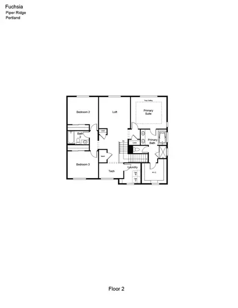 Floorplan - 3887 SW 38th St, Gresham, OR 97080 photo 2 of 2