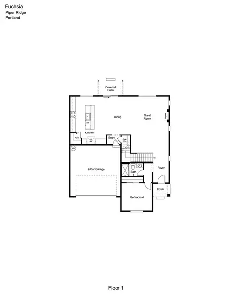 Floorplan - 3887 SW 38th St, Gresham, OR 97080 photo 1 of 2
