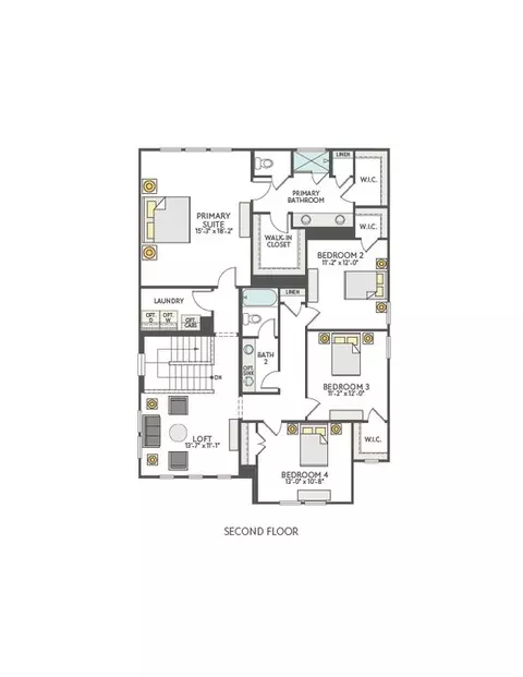 Floorplan - 209 Simba St, Georgetown, TX 78626 photo 2 of 3