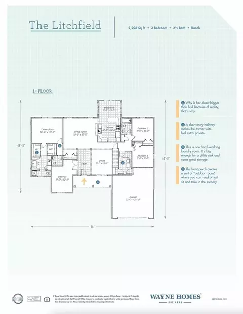 Floorplan - 3859 Eastern Rd, Norton, OH 44203 photo 1 of 1