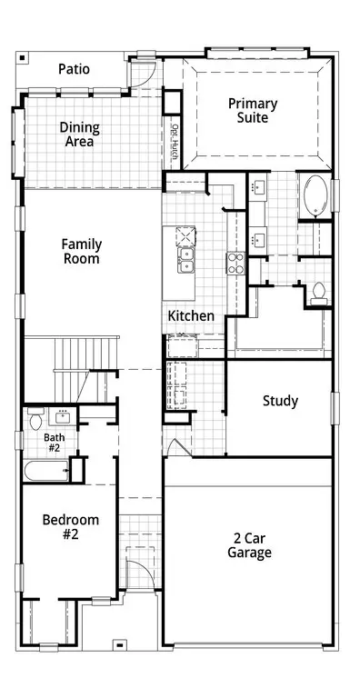 Floorplan - 112 High Rock Pass, Kyle, TX 78640 photo 1 of 2