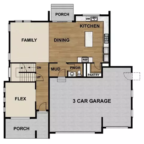 Floorplan - 2737 E Hayloft Ln, Heber, UT 84032 photo 1 of 3