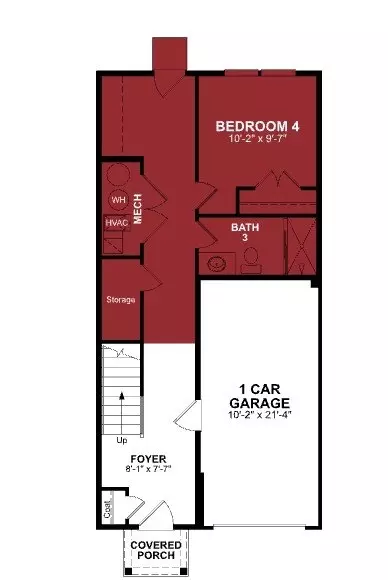 Floorplan - 1833 John Stricker Ave, Baltimore, MD 21222 photo 1 of 3