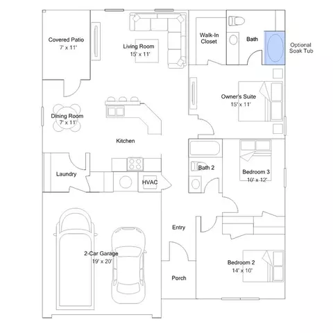 Floorplan - Blackberry Ridge Dr., Mcloud, OK 74851 photo 7 of 7