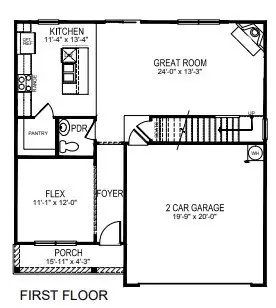 Floorplan - 172 Falling Up Ln, Salisbury, NC 28147 photo 1 of 3