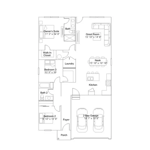 Floorplan - 990 Mew Rd, Windsor, CO 80550 photo 1 of 1