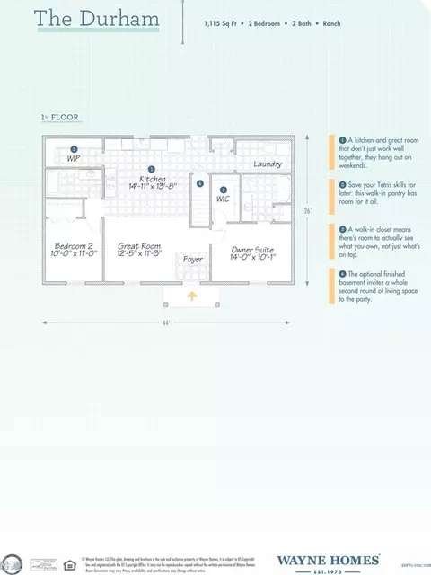 Floorplan - 3859 Eastern Rd, Norton, OH 44203 photo 1 of 1