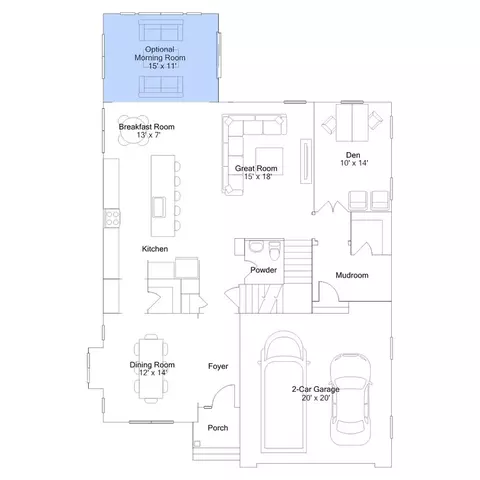 Floorplan - 17055 Gathering St, Boyds, MD 20841 photo 2 of 12