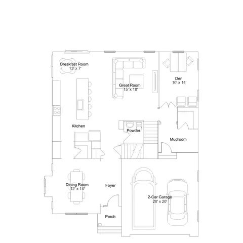 Floorplan - 17055 Gathering St, Boyds, MD 20841 photo 1 of 12