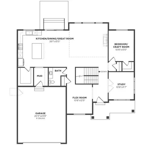 Floorplan - 3004 N Wander Ln, Eagle Mountain, UT 84005 photo 2 of 2