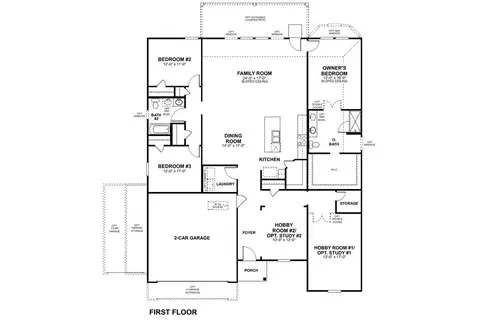 Floorplan - 13305 Eppright Trce, Manor, TX 78653 photo 2 of 3