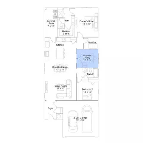 Floorplan - 8536 Norman Forest Rd, Lancaster, SC 29720 photo 1 of 2