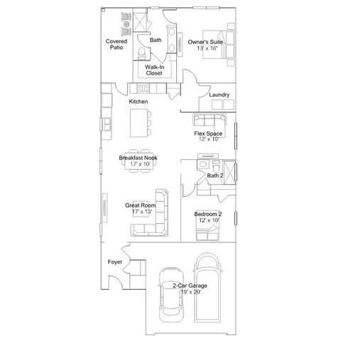 Floorplan - 8536 Norman Forest Rd, Lancaster, SC 29720 photo 1 of 4