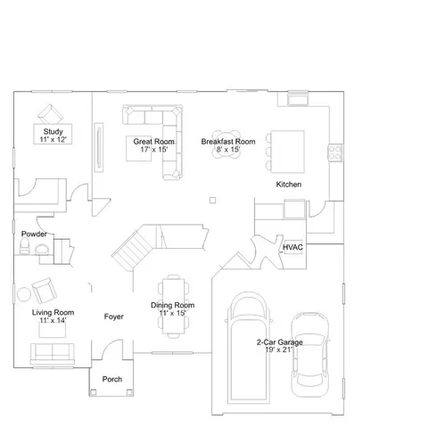Floorplan - 17055 Gathering St, Boyds, MD 20841 photo 1 of 7