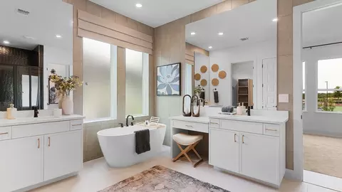 Bath - 1673 Willow Bean Drive Model, Georgetown, TX 78633 photo 4 of 6