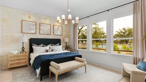 Bedroom - 1673 Willow Bean Drive Model, Georgetown, TX 78633 photo 5 of 6