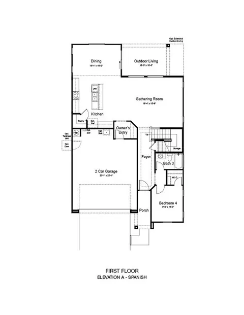 Floorplan - 10851 E Tahoe Ave, Mesa, AZ 85212 photo 1 of 2