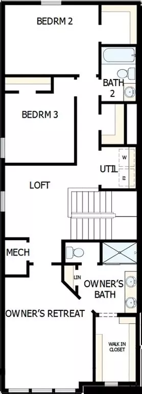 Floorplan - 724 Windchime St, Yulee, FL 32097 photo 2 of 2