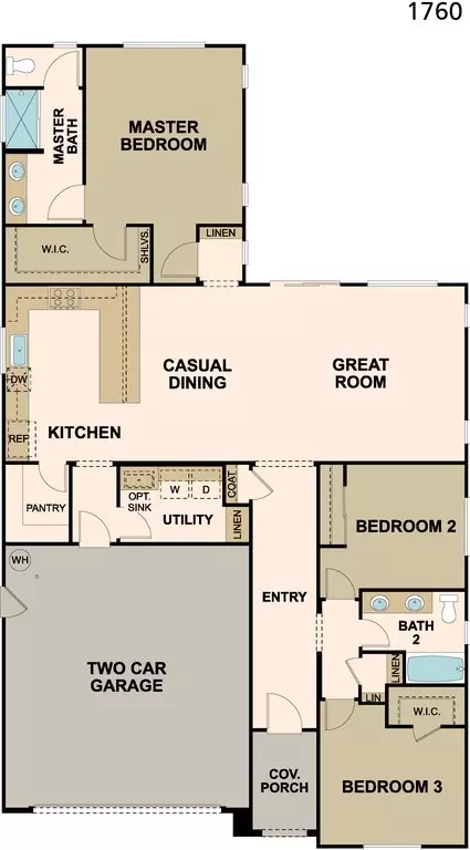 Floorplan - 1284 Winterhart St, Galt, CA 95632 photo 1 of 1