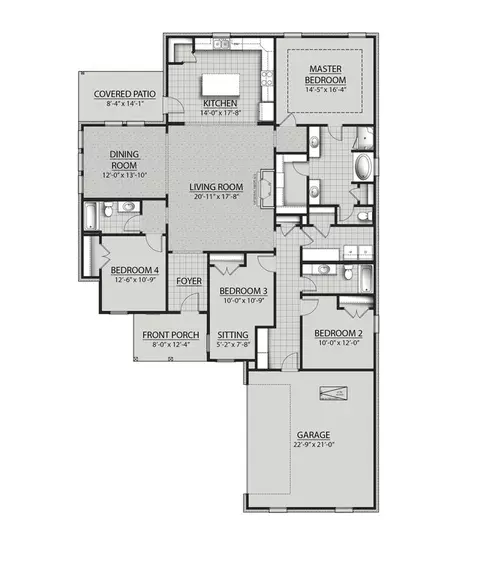 Floorplan - 125 E Tweet St, Freeport, FL 32439 photo 1 of 1